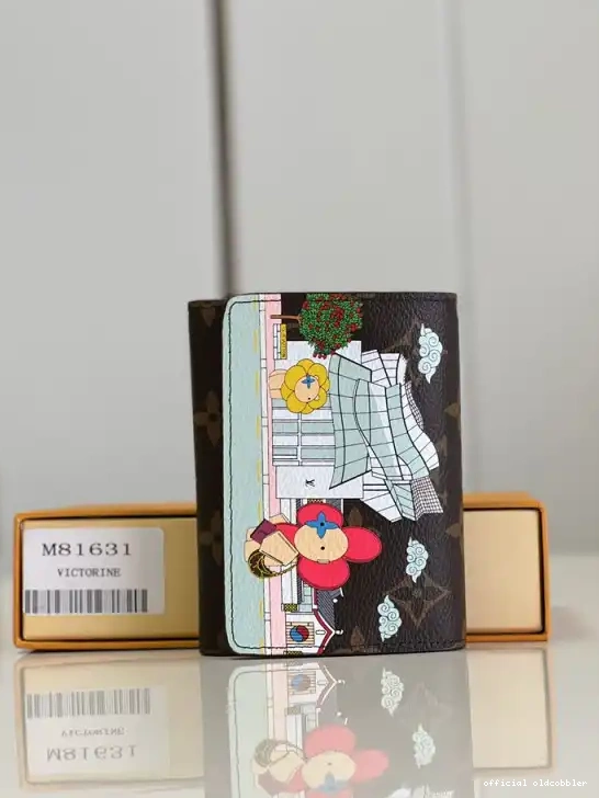 Official oldcobbler VICTORINE Vuitton Louis Wallet 0630
